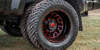 FUEL OFFROAD - TRITON DUALLY REAR GLOSS BLACK WITH CANDY RED | Black FUEL OFFROAD - TRITON DUALLY REAR GLOSS BLACK WITH CANDY RED | Black